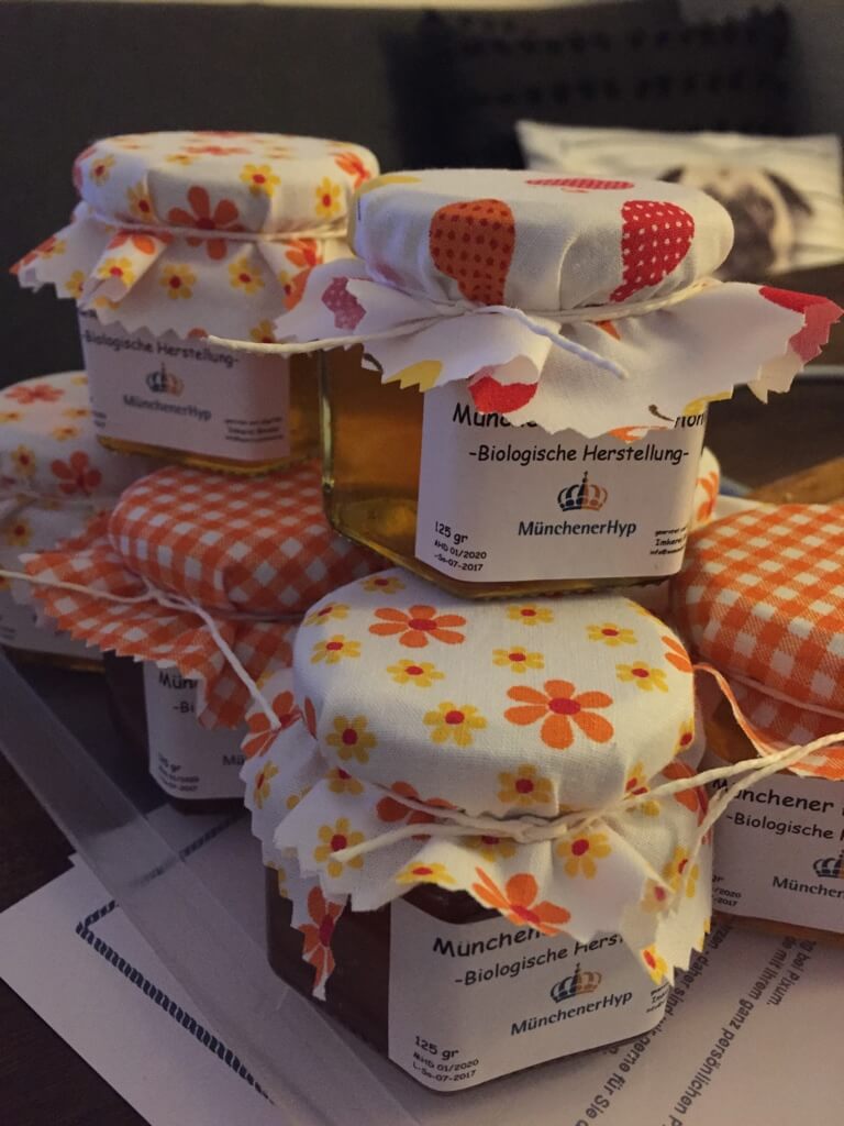 Honey jars, sales situation